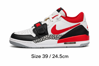 کفش زنانه Nike Air Legacy 312 اورجینال سفید قرمز مشکی | سایز 39 (24.5cm)